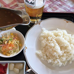 六石ゴルフ倶楽部 レストラン - カレーライスです