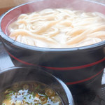 手打ちうどんますや - 釜揚げうどん（大サイズ）