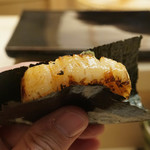 日本橋蛎殻町 すぎた - 帆立磯辺巻き