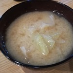 串かつしゅうちゃん - キャッツ味噌汁