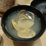 日本橋蛎殻町 すぎた - あさり汁