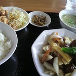 中国料理 同楽縁 - 甘酢団子定食 630円