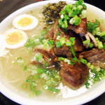 ラーメン櫻島 - くずしチャーシュー麺