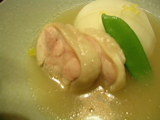 ikona - 強肴　鶏・蕪・白菜・鞘隠元の炊き合わせ