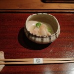 神楽坂 石かわ - 蛤、菜の花、蕪の餡