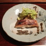 神楽坂 石かわ - のどぐろの炭焼きと春キャベツ
