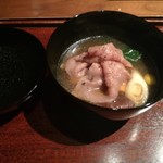 神楽坂 石かわ - 飛騨和牛の炊き合わせ