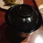 神楽坂 石かわ - お椀は...