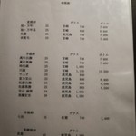 神楽坂 石かわ - 焼酎