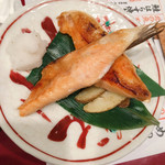 北海道料理ユック - 鮭のハラス焼き ¥880