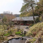 洋食 つばき - お庭の方から