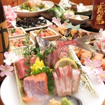 やまよこ鮮魚店 - 朝桜コース