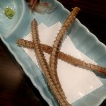 うなぎ 魚政 - 骨せんべい