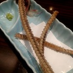 うなぎ 魚政 - 骨せんべい