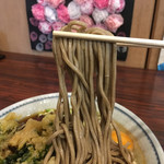 Yukiguni - 麺（田舎そば）アップ