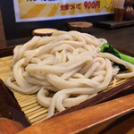 Musashino udon mugiwara - 肉つけ汁うどん（750円） 、大盛り（100円）