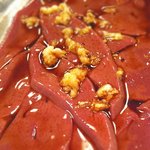 鳥一 - レバ刺し