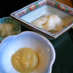 伊古奈 - 朝食　湯葉蒟蒻