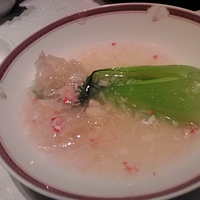 筑紫樓 銀座店 - 青梗菜と蟹