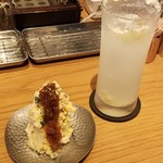 是屋 - 特製ポテトサラダと元祖すりおろしレモンサワー