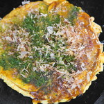 お好み焼き・ふみえ - 焼きあがり