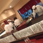 入道 - オープンキッチン