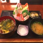 軍ちゃん - 海鮮丼（上）１５００円