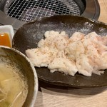 ホルモン光 小松2号店 - ホソ焼きと洗いダレ