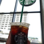 Starbucks Coffee - アイスコーヒー　トールサイズ\356　この日はエチオピアの豆でした(19-04)