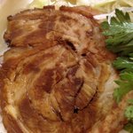 おかじ - チャーシューUP　タレに漬け込まれている！　2011.11