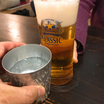 サイアム - 【2019年02月】カミさんのビールと乾杯（ワタシは運転手）。