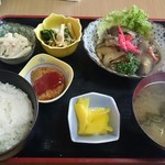 そめ忠 - 茄子炒め定食 399円