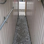 そめ忠 - 裏の駐車場から店の入り口までの近道！