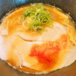 夕日のキラメキ一乗寺 - サバ白湯ラーメン