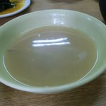 満幸商店 - 定食２　スープ