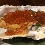 三陸ワイン食堂 kerasse TOKYO - 三宝牡蠣