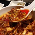 覇王 - 麻婆豆腐の主役である豆腐がうまい！