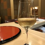 うなぎ黒谷 - 白ワインでスタート！(2019.4.8)