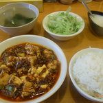 川菜館 - 麻婆豆腐セット