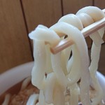 コインスナック御所24 - うどんの麺ズームイン