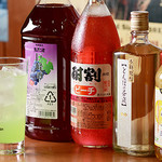 新世界もつ鍋屋 - お酒集合2