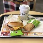 マクドナルド - ホットアップルパイ・コーヒー・チーズバーガー