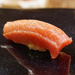 日本橋蛎殻町 すぎた - 鮪の中トロ