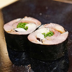 日本橋蛎殻町 すぎた - 〆鯖の巻物