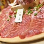 本気焼肉 肉とめし 肉寿司 - ミスジ