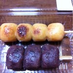 茂助だんご 松屋銀座店 - 団子、つぶ餡・醤油