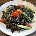 ナガタ店 - ホタルイカのイカ墨パスタ（pasta）
