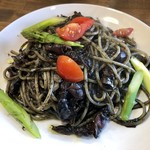 ナガタ店 - ホタルイカのイカ墨パスタ（pasta）