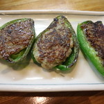 世渡 - ピーマン肉詰めです☆　2019-0404訪問