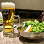 焼肉 桜咲 - １杯目